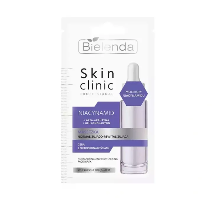 Bielenda Skin Clinic Professional normalizująco-rewitalizująca maseczka do twarzy 8 g
