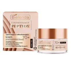 Bielenda Ujędrniające Peptydy krem przeciwzmarszczkowy na dzień i na noc 70+ 50 ml