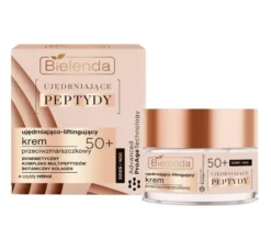 Bielenda Ujędrniające Peptydy krem przeciwzmarszczkowy na dzień i na noc 50+ 50 ml
