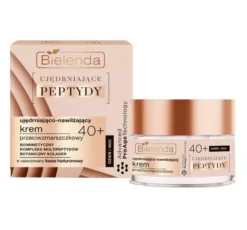 Bielenda Ujędrniające Peptydy krem przeciwzmarszczkowy na dzień i na noc 40+ 50 ml