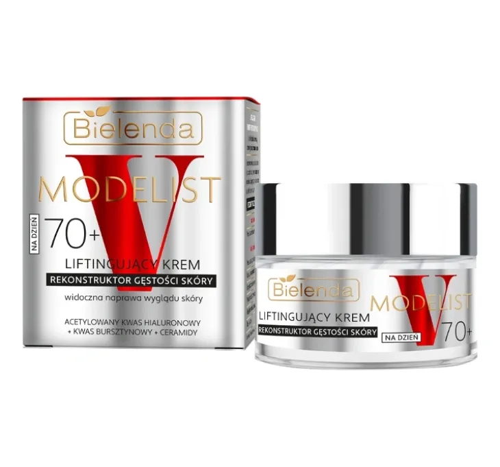 Bielenda V-Modelist liftingujący krem do twarzy na dzień 70+ 50 ml