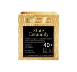 Bielenda Złote Ceramidy nawilżająco-ujędrniający krem przeciwzmarszczkowy na dzień i na noc 40+ 50 ml