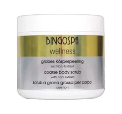 BINGOSPA gruboziarnisty peeling do ciała Ekstrakt z Noni 550 g
