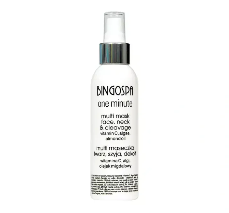 BINGOSPA One Minute multi maseczka do twarzy, szyi i dekoltu 150 g