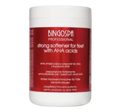 BINGOSPA Professional silnie zmiękczający preparat do stóp z Kwasami AHA 1000 g