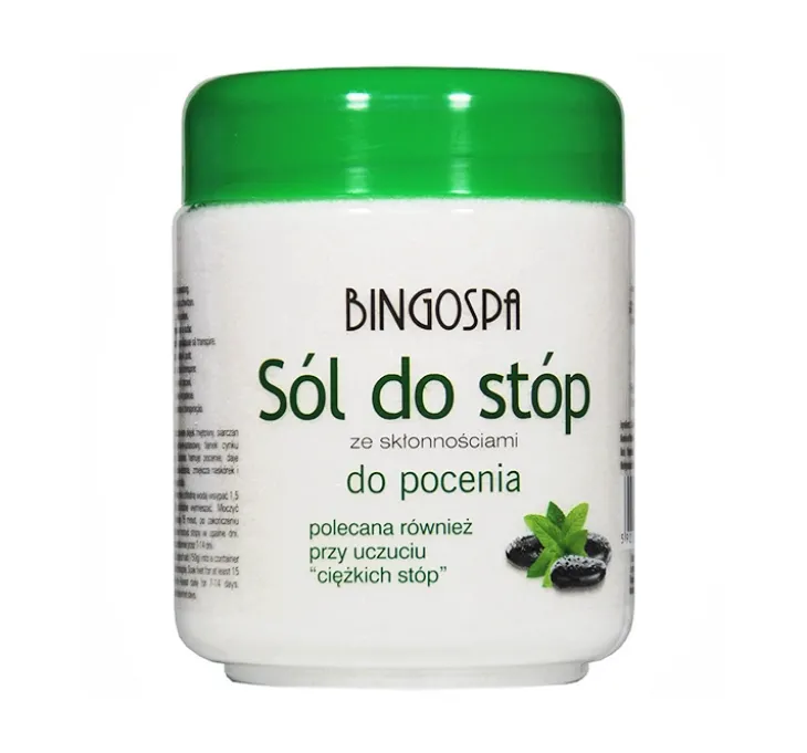 BINGOSPA sól do stóp ze skłonnościami do pocenia 550 g