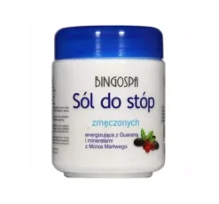 BINGOSPA sól do zmęczonych stóp z Guaraną i Minerałami z Morza Martwego 550 g