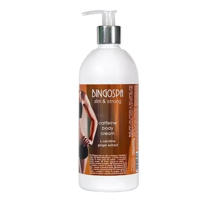BINGOSPA Slim & Strong kofeinowy krem do ciała 480 g