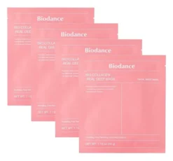 Biodance Bio Collagen Real Deep Mask zestaw kolagenowych maseczek w płachcie 4 x 34 g