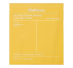 Biodance Radiant Vita Niacinamide Real Deep Mask hydrożelowa maseczka w płachcie 34 g