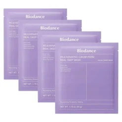 Biodance Rejuvenating Caviar PDRN Real Deep Mask kolagenowa maska do twarzy z PDRN 4 x 34 g