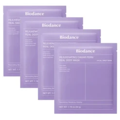Biodance Rejuvenating Caviar PDRN Real Deep Mask kolagenowa maska do twarzy z PDRN 4 x 34 g