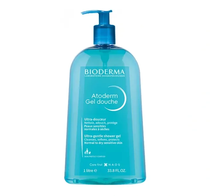 Bioderma Atoderm Gel Douche zmiękczający żel oczyszczający pod prysznic i do kąpieli 1000 ml