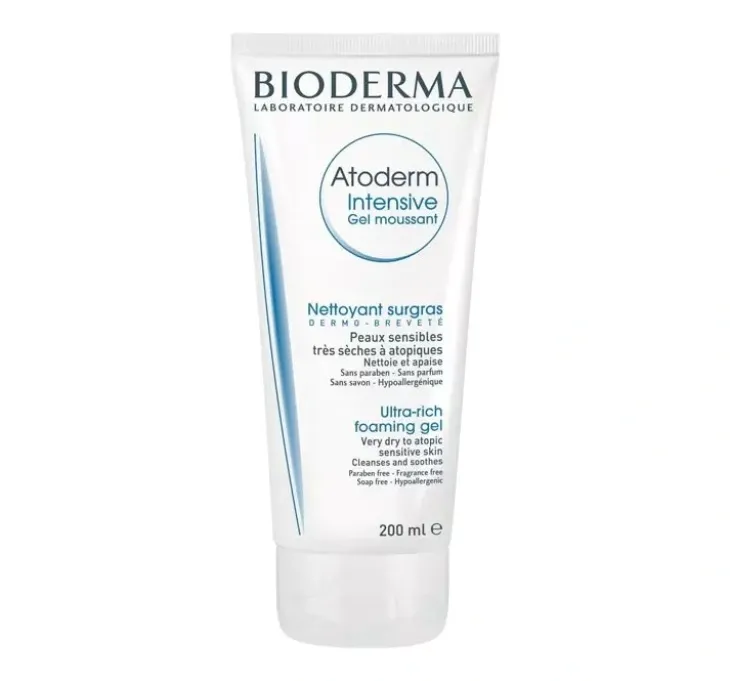 Bioderma Atoderm Intensive Gel Moussant żel oczyszczający i natłuszczający do skóry bardzo suchej i atopowej 200 ml