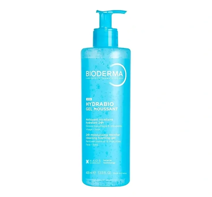 Bioderma Hydrabio Gel Moussant nawilżający żel do mycia twarzy 400 ml