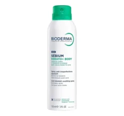 Bioderma Sebium Kerato+ Body kojący spray na niedoskonałości 150 ml