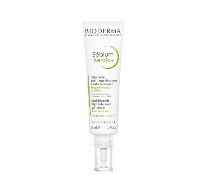 Bioderma Sebium Kerato+ przeciwtrądzikowy krem-żeldo twarzy 30 ml