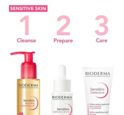 Bioderma Sensibio micelarny olejek do oczyszczania skóry wrażliwej 150 ml