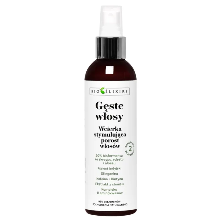 Bioelixire Gęste Włosy wcierka stymulująca porost włosów 200 ml