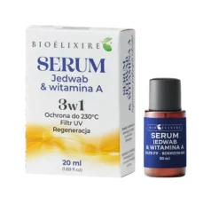 Bioelixire serum do włosów z jedwabiem, witaminą A i filtrami UV 20 ml