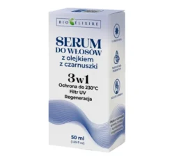 Bioelixire serum do włosów z olejkiem z czarnuszki i filtrami UV 50 ml