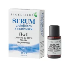 Bioelixire serum do włosów z olejkiem z czarnuszki i filtrami UV 20 ml