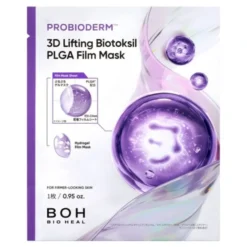 Bioheal Boh Probioderm 3D Lifting Biotoksil PLGA Film Mask liftingująca hydrożelowa maseczka do twarzy w płachcie 27 g