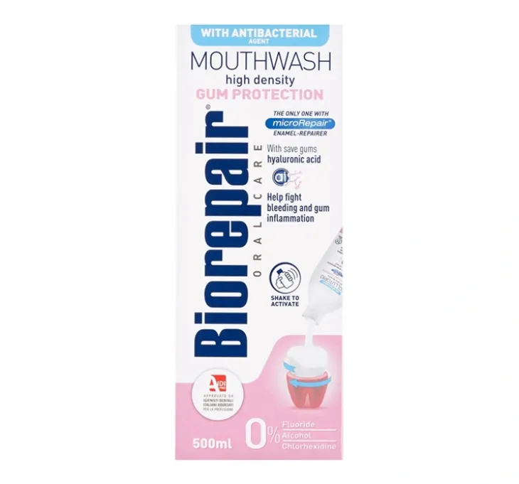Biorepair Ochrona Dziąseł płyn do płukania jamy ustnej 500 ml