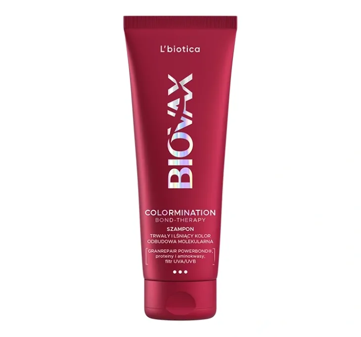 Biovax Colormination Bond-Therapy odbudowujący szampon do włosów farbowanych 200 ml