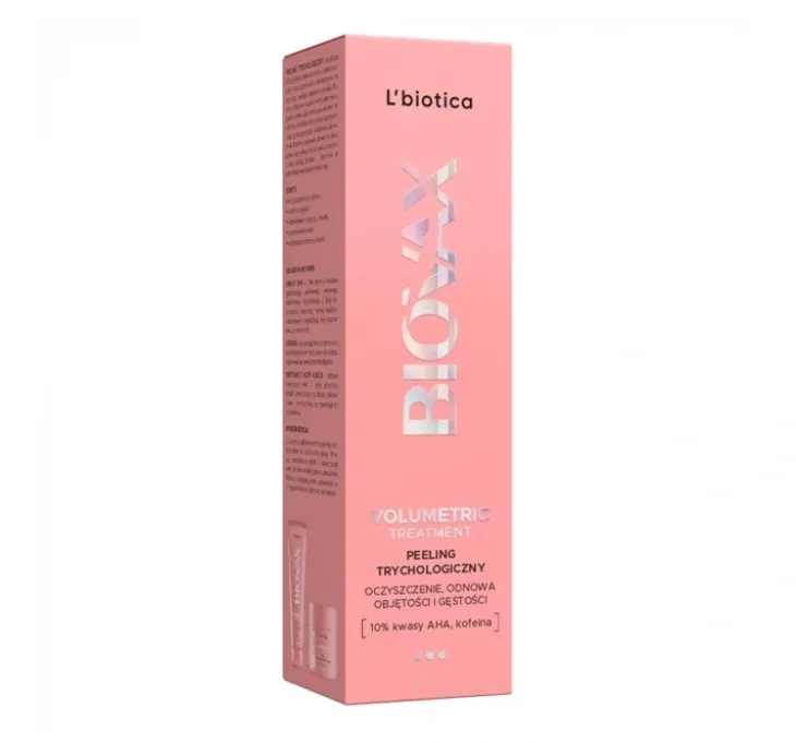 Biovax Volumetric Treatment trychologiczny peeling do skóry głowy 100 ml