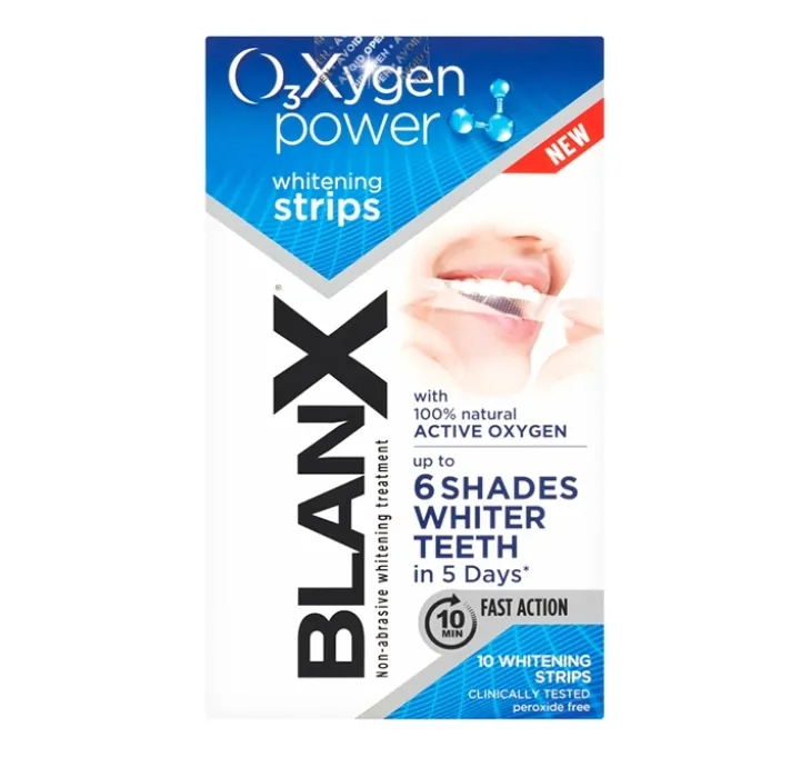 Blanx O3 X Oxygen Power paski wybielające 10 sztuk