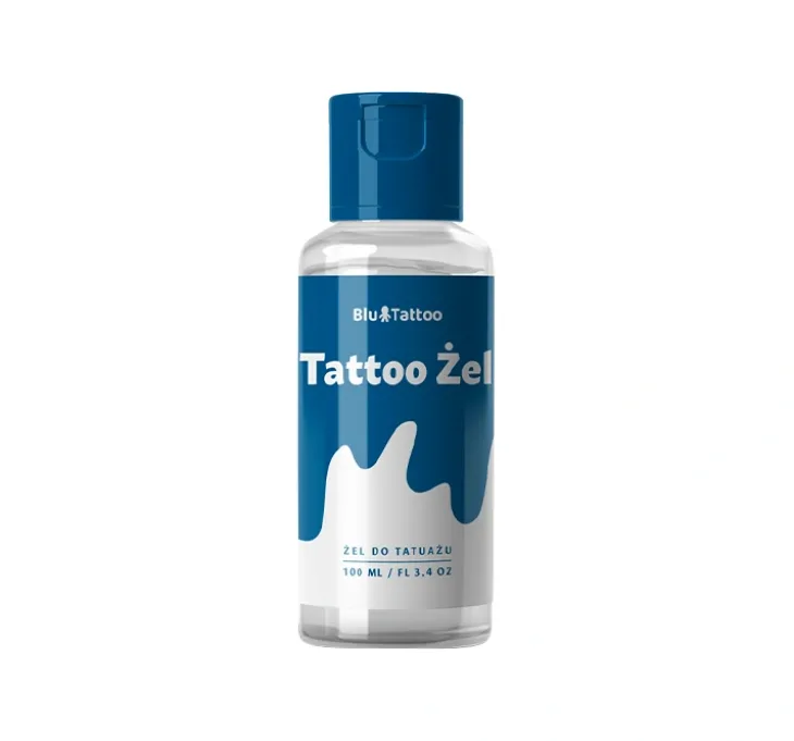Blu Tattoo delikatny żel do mycia świeżego tatuażu 100 ml