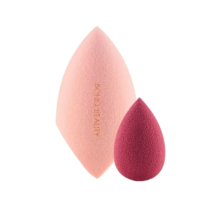 Boho Beauty zestaw gąbeczek do makijażu Candy Pink V Cut Slim i Pinky Berry Mini