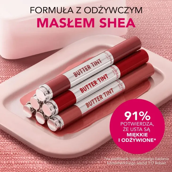 Bourjois Butter Tint balsam do ust z tintem koloryzującym 04 Rougemelt 2 g