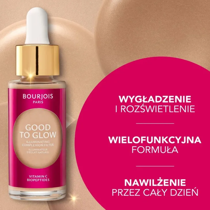 Bourjois Good To Glow multifunkcyjna baza rozświetlająca 001 Fair 30 ml