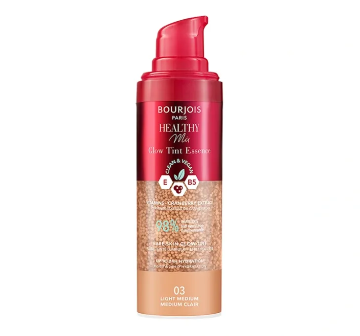Bourjois Healthy Mix Clean Glow Tint esencja do twarzy 030 Light Medium 30 ml