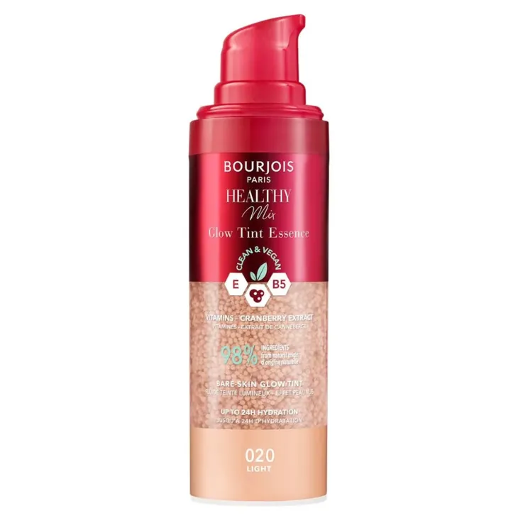 Bourjois Healthy Mix Clean Glow Tint esencja do twarzy 020 Light 30 ml