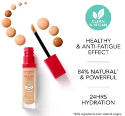 Bourjois Healthy Mix Clean korektor do twarzy i pod oczy 52.5 Vanilla 6 ml