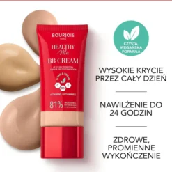 Bourjois Healthy Mix Clean kryjąco-nawilżający krem BB z witaminami 02 Vanilla 30 ml