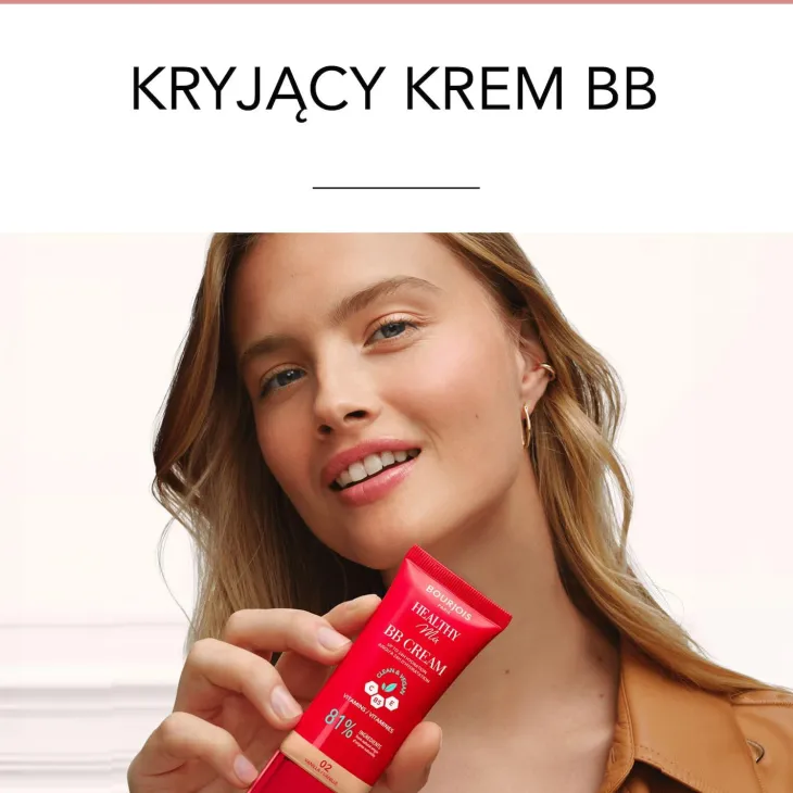 Bourjois Healthy Mix Clean kryjąco-nawilżający krem BB z witaminami 02 Vanilla 30 ml