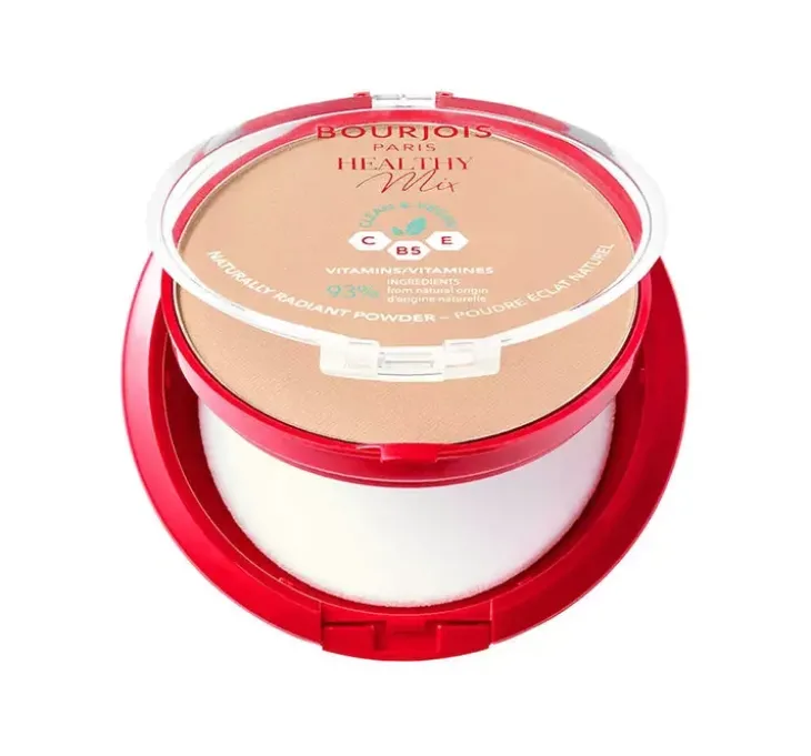 Bourjois Healthy Mix Clean matujący puder do twarzy 04 Golden Beige 10 g
