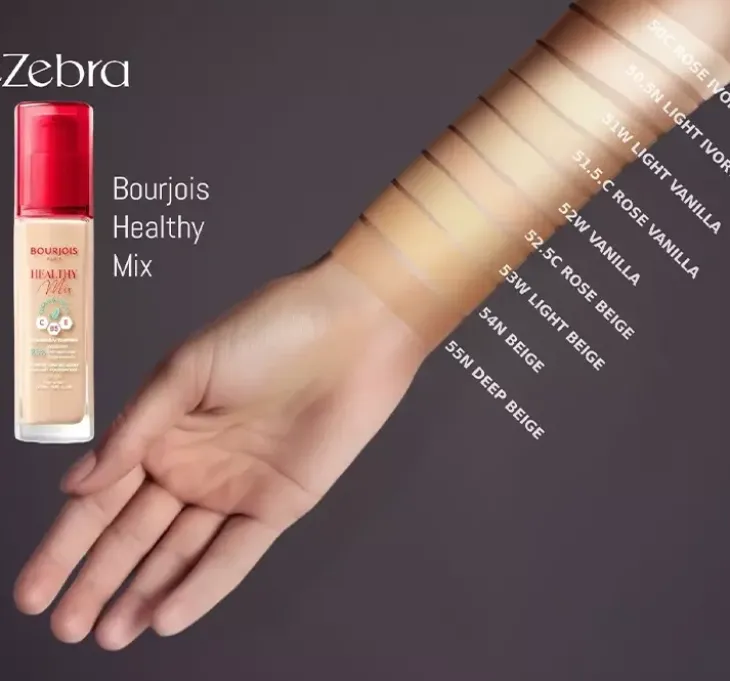 Bourjois Healthy Mix Clean podkład do twarzy 51 W Light Vanilla 30 ml