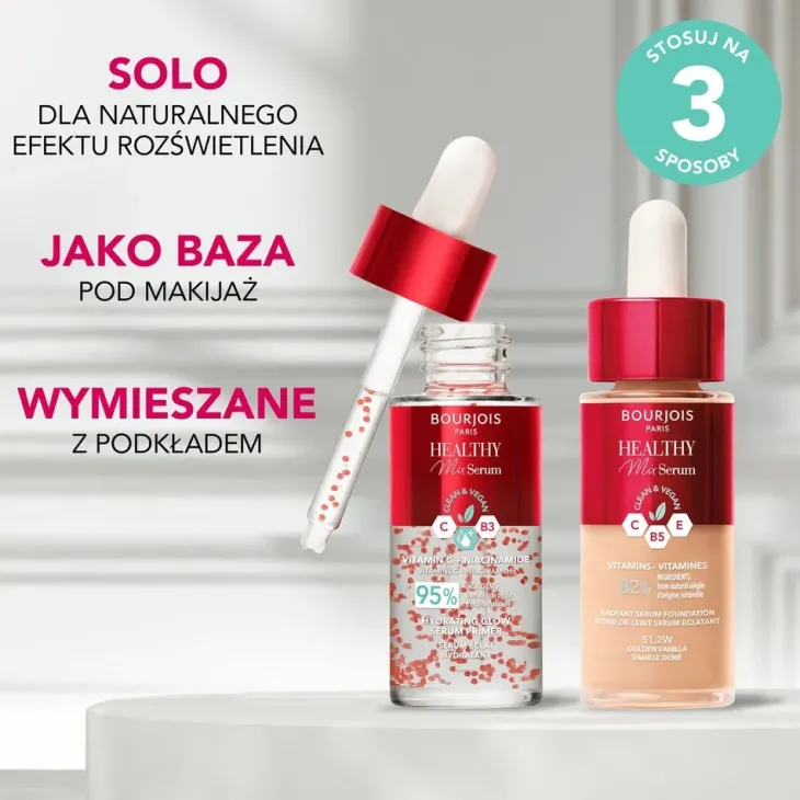Bourjois Healthy Mix nawilżające serum-primer pod makijaż 30 ml