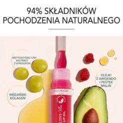 Bourjois Healthy Mix S.O.S odżywczo-nawilżający olejek do ust 03 Straw’bisous 4,5 ml