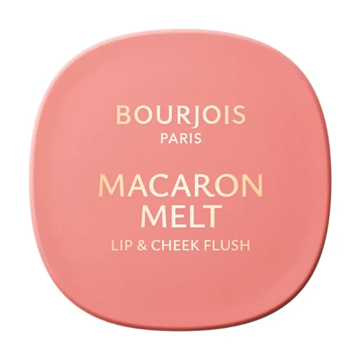Bourjois Macaron Melt róż do policzków i szminka w formie musu 02 Honey Nougat 5 g