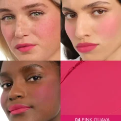 Bourjois Macaron Melt róż do policzków i szminka w formie musu 04 Pink Guava 5 g