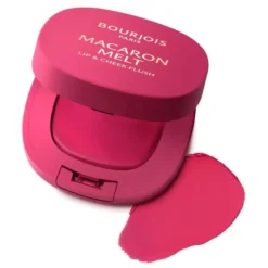 Bourjois Macaron Melt róż do policzków i szminka w formie musu 04 Pink Guava 5 g