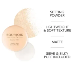 Bourjois sypki puder mineralny 01 Peach 32 g