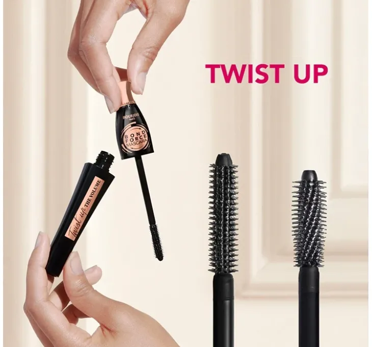 Bourjois Twist Up The Volume Bond Force tusz do rzęs Black 8 ml