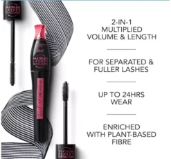 Bourjois Twist Up The Volume 24h tusz do rzęs 23 Black 8 ml